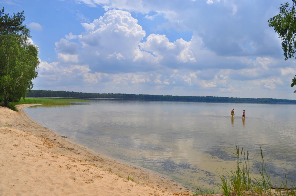 Українське біле озеро називають озером молодості
