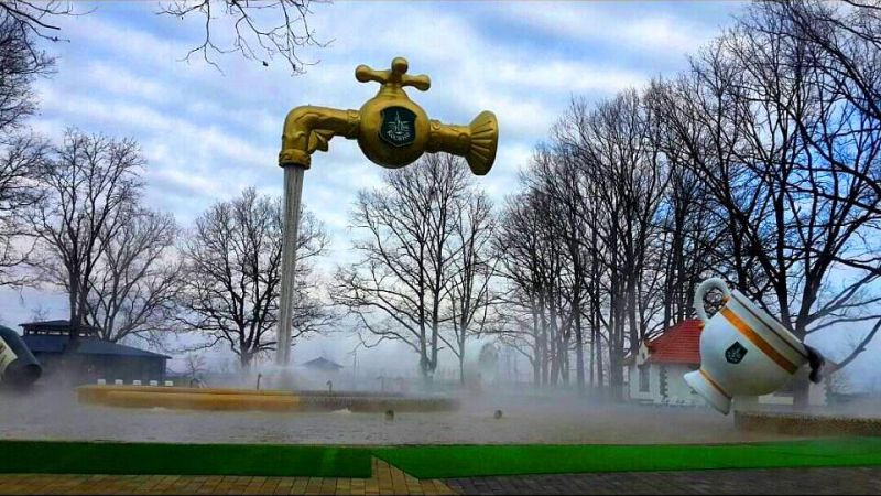 Куди поїхати зимою в Україні: Косино – теплі води фонтану-ілюзії