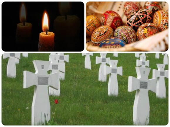 1 травня – провідна неділя: українці відвідують кладовища і поминають померлих родичів