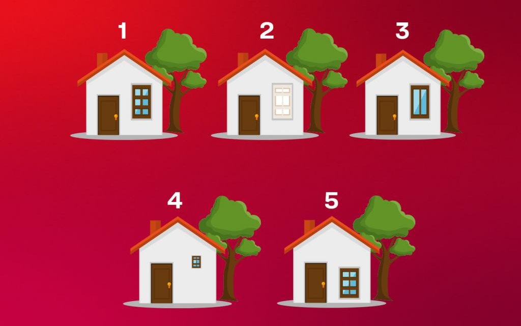 Психологічний тест по картинці з будинками “Як ви дивитесь на світ”