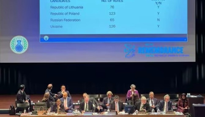 Росії вперше не буде у Виконавчій раді Організації із заборони хімічної зброї